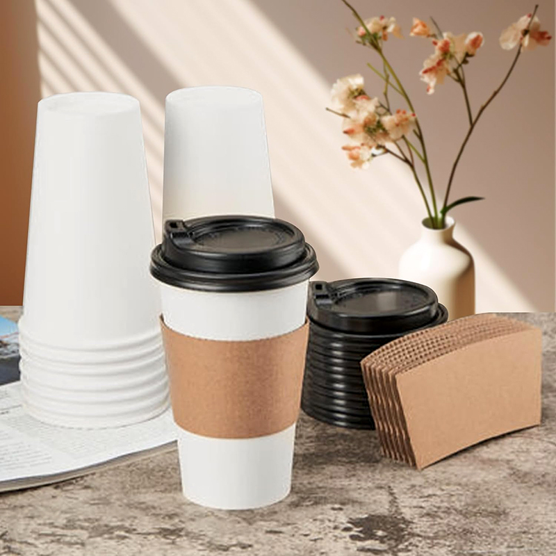 coffeetake away heat insulation paper cups sleeve pmf3