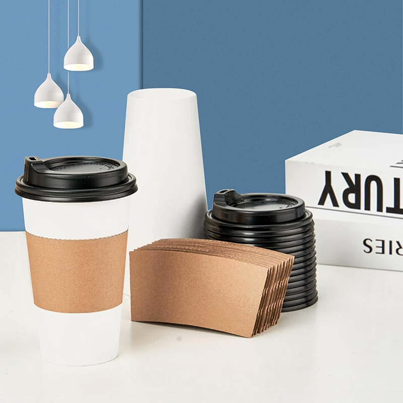 coffeetake away heat insulation paper cups sleeve pmf4