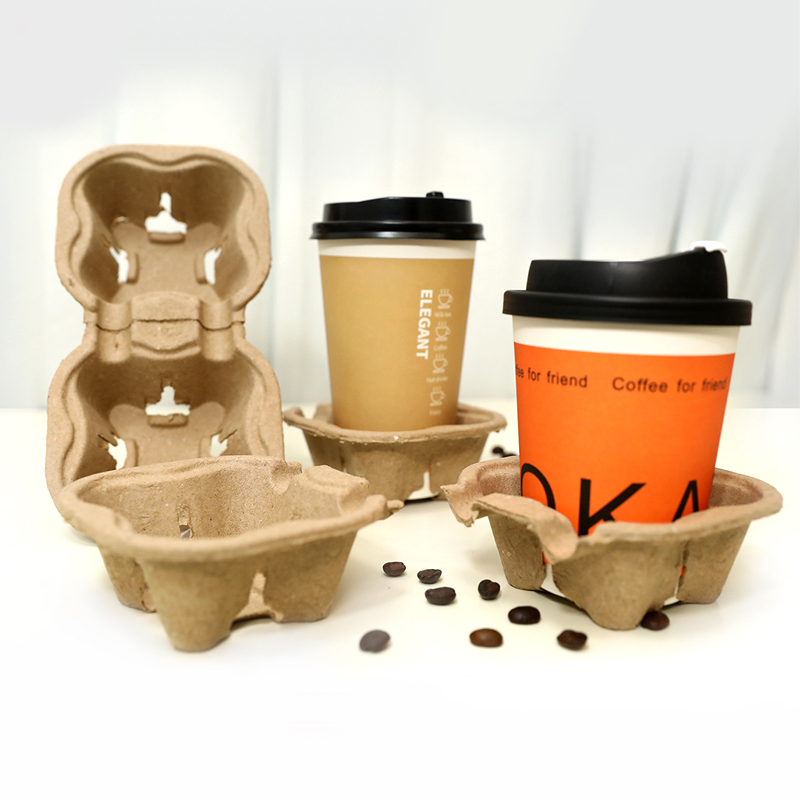 cup holder paper pulp carrier tray pmf2
