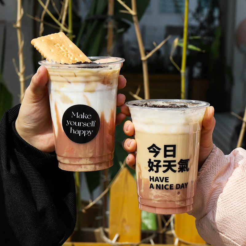 pet cold drink plastic cup pmf8